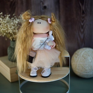 Handmade Doll Textile doll Fabric Doll Handmade doll Tulsa doll Interior Doll Interior Decoration Christmas Handmade Gift Birthday  For Girl
