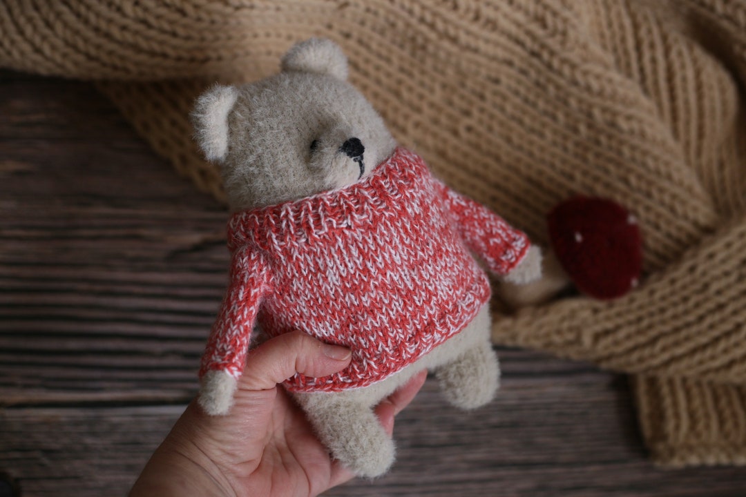 Knitted Toy Stuffed Toy Knitted Toys Custom Teddy Bear Knit Bear Toyfor ...