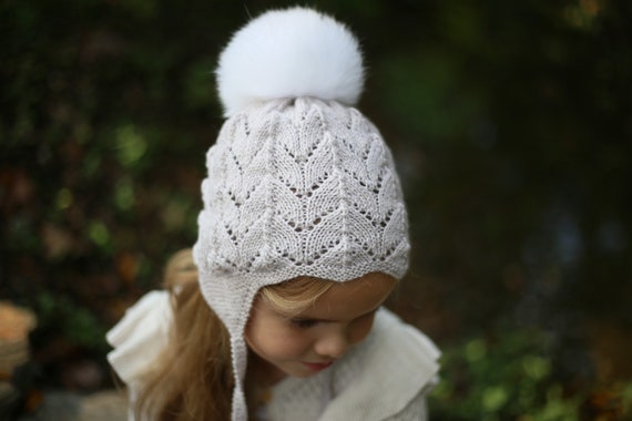 Louis Vuitton LV Monogram Bonnet Beanie Knit Cap Hat Wool Light