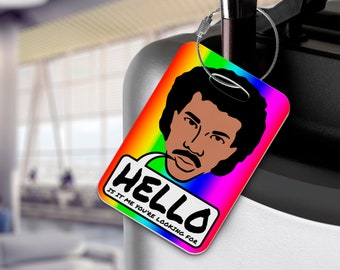 Lionel Richie Pride Hello Luggage Tag - Aviation - Cruising - Limited Edition - Exclusive! Active