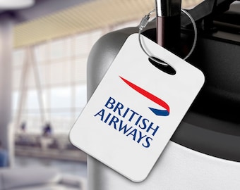 British Airways Luggage Tag - Limited Edition - Aviation, Retro Livery, Cabin Crew, Aircraft Exclusive!