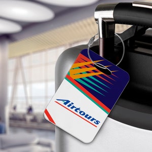 Airtours Retro - Aviation - Luggage Tag - Limited Edition - Aviation, Retro Livery, Aircraft Exclusive!