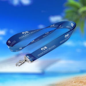 Tour de cou Princess Cruises avec porte-cartes d'identité - Bateau de croisière - Exclusivité Travel Merch