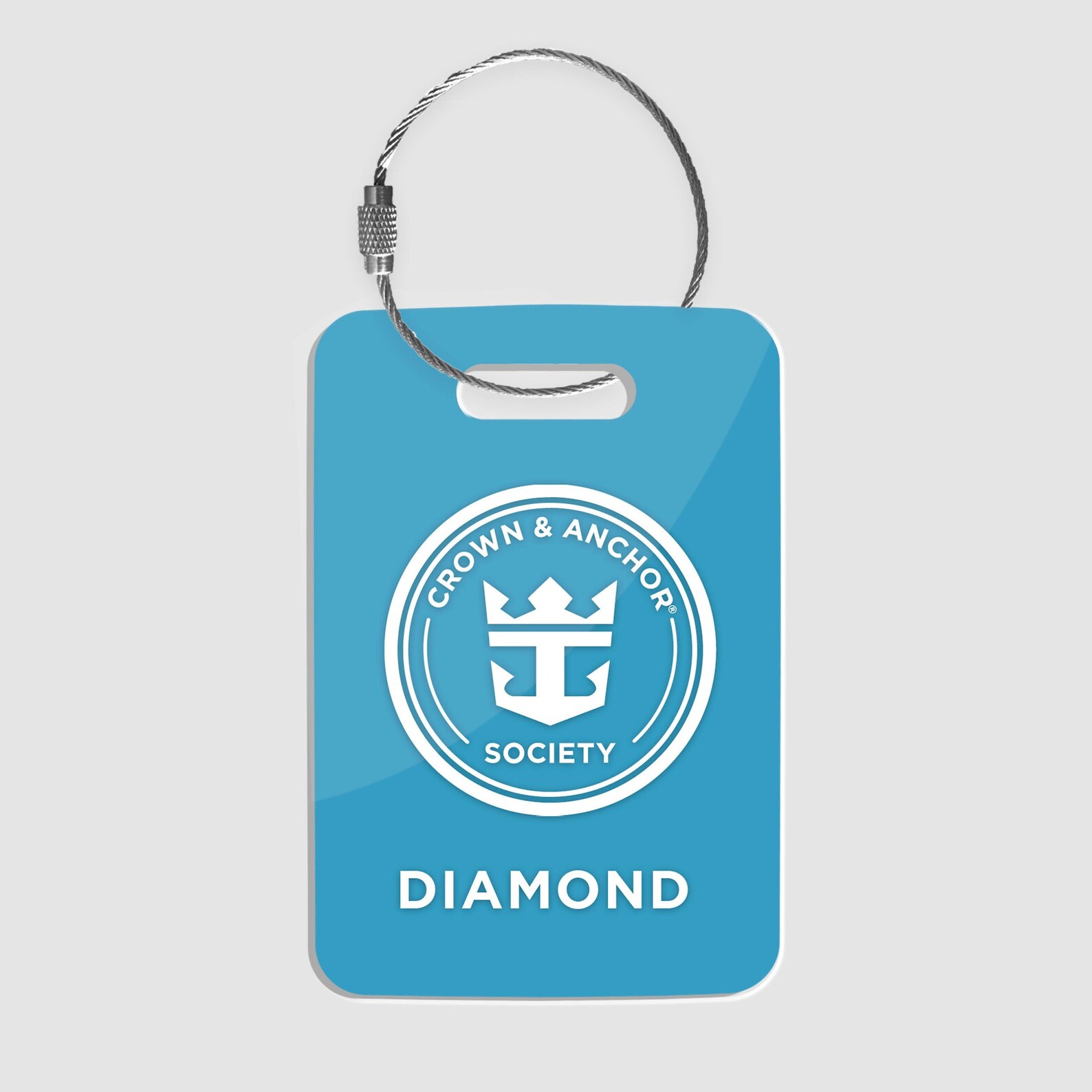 Royal Caribbean Diamond Status Luggage Tags Crown & Anchor Etsy