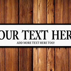 Personalised Retro UK Street Sign - Man Cave, Garage, Memorabilia, Memories, Family