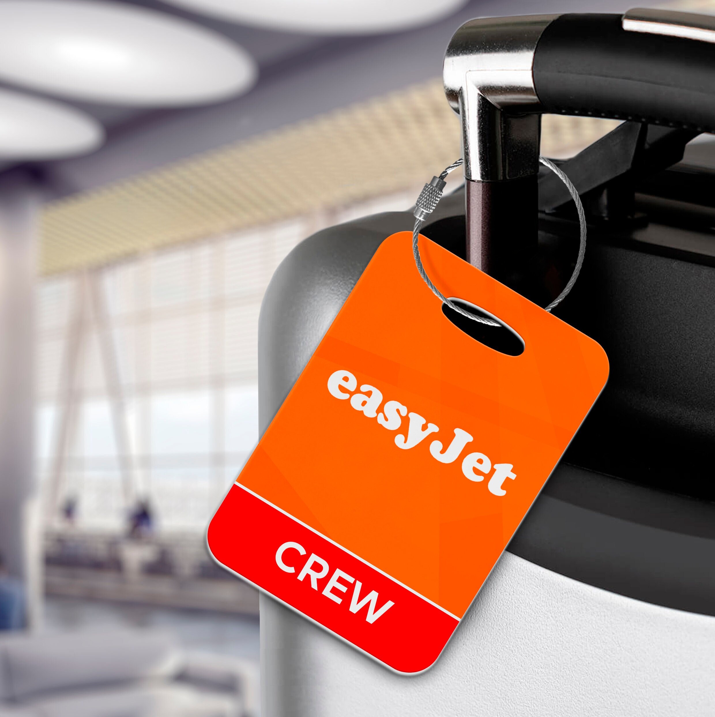 Easyjet Aviation Luggage Tag Airline Airport Aeroplane Aircraft Cabin Crew Cruise Ship Limited Edition Exclusive