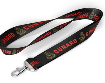 Cunard Cruise Ship Lanyard