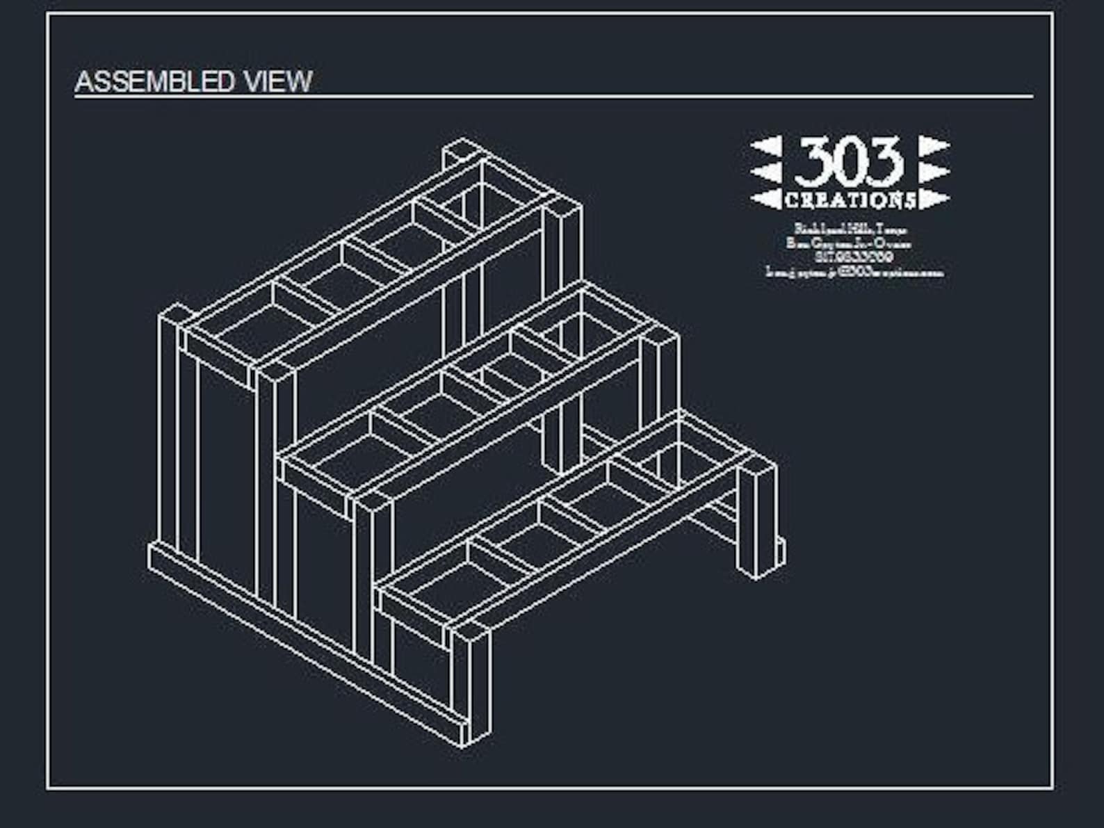 3 Tier Bucket Garden Plans - Etsy