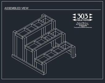 3 Tier Bucket Garden Plans