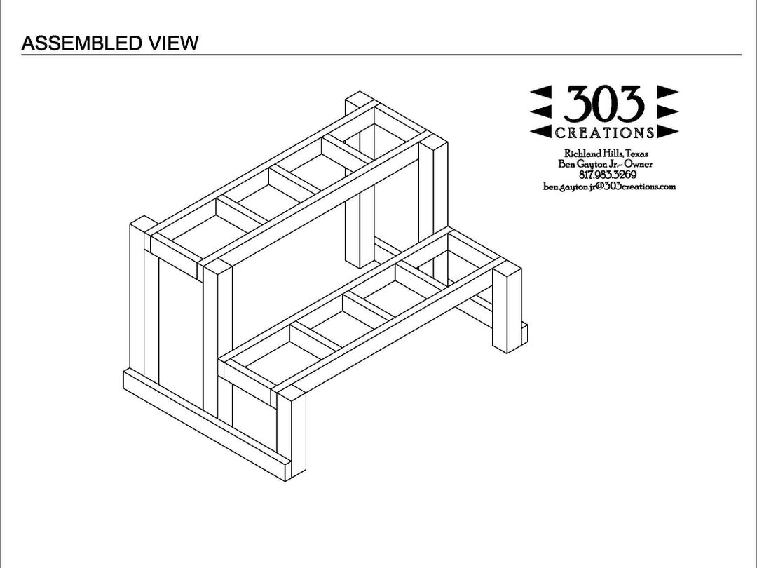 2 Tier Bucket Garden Plans Etsy