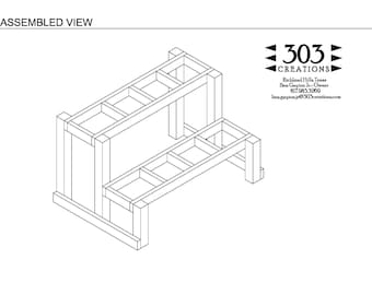 2 Tier Bucket Garden Plans