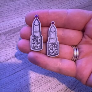 1.5 inch Gothic Lipstick Acrylic Blanks for mould making