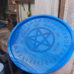 6 inch Pentagram Pendulum Board Silicone Mould