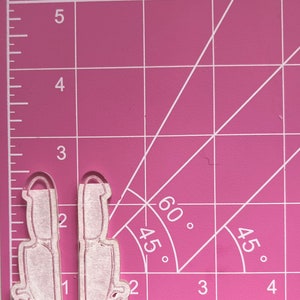 2.5 inch Dripping Knife Acrylic Blanks for mould making