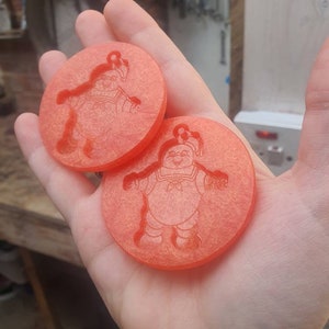 2 inch Marsh Men Silicone Moulds