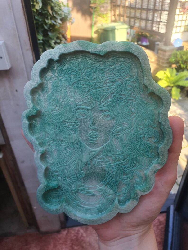 6 Inch Snake Lady Silicone Mould - Etsy