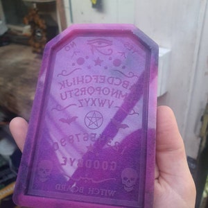 5 inch Tag Ouija Board Silicone Mould