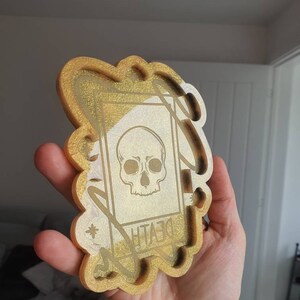 5 inch Death Tarot Card Silicone Mould