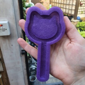 5 inch Cat shaker wand silicone mould