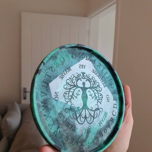 5.5 inch Tree Goddess Board Silicone Mould