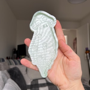 6 inch Mushroom Ghost Silicone Mould