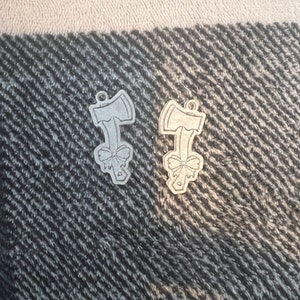 1.5 inch Bow Axe Acrylic Blanks for mould making