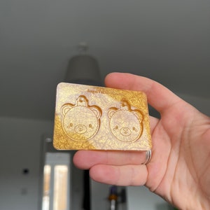 1.5 inch Christmas Bear Baubles Silicone Mould