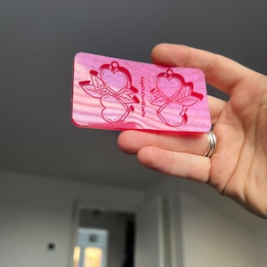 1,5 Zoll Herzen Silikonform