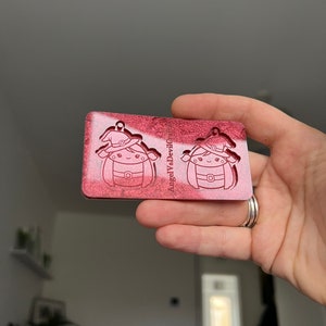 1.5 inch Witch Squishies Silicone Mould