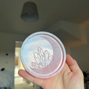 4 inch Crystal Moon Silicone Mould
