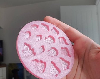 Tiny Crystals Palette Silicone Mould