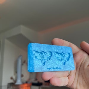 1,5 inch schattige motten siliconen mal