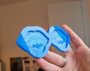 2 inch Bat Tongues Silicone Mould