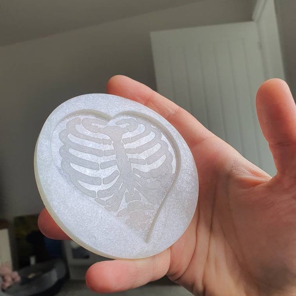 Ribcage Heart Silicone Mould