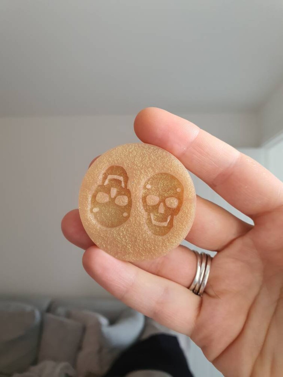 1 Inch Skull Heads Silicone Mould - Etsy