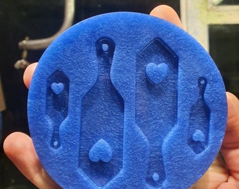 Little & Large Spank Paddles Silicone Mould