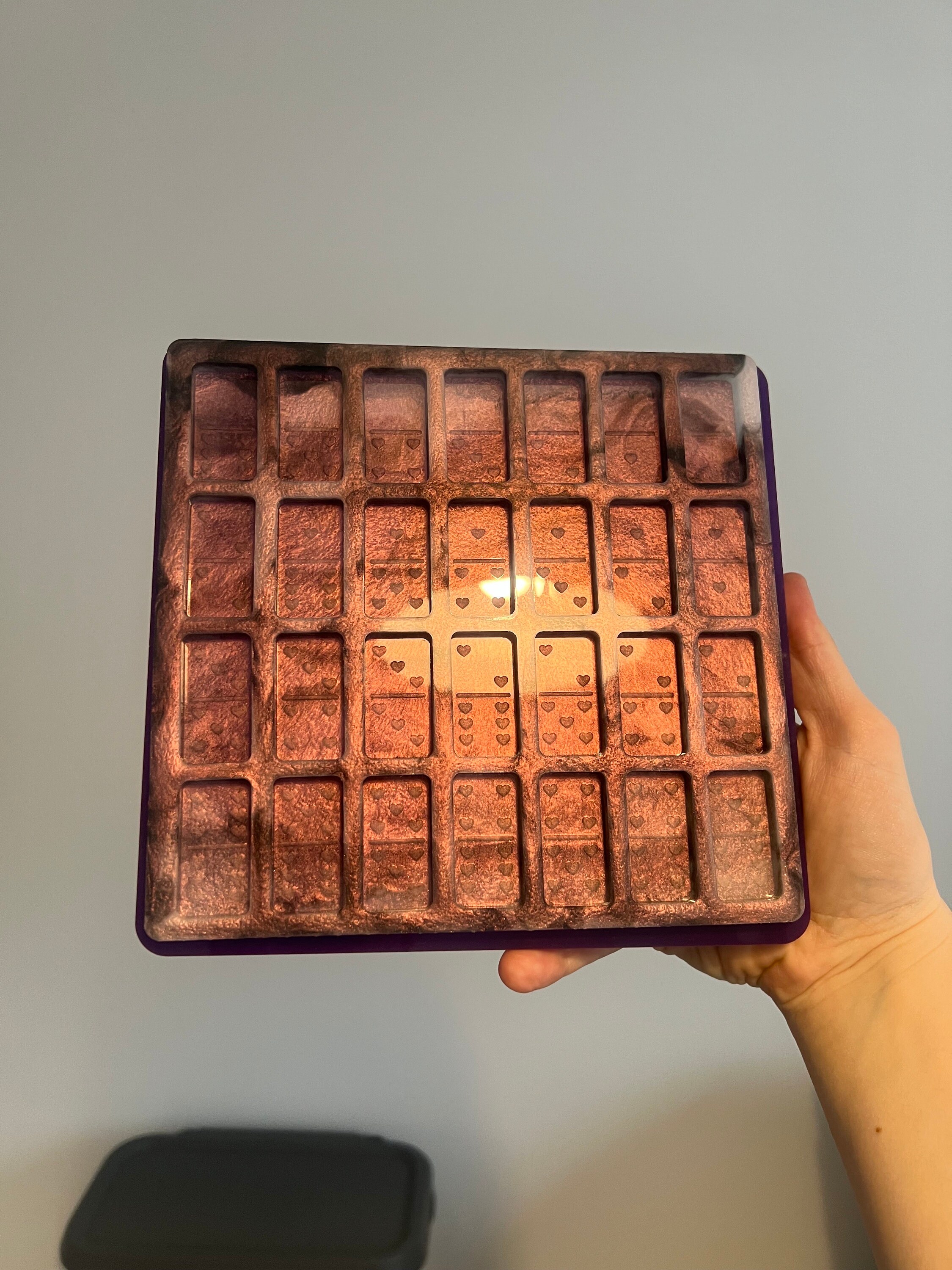 Double 15 Domino Resin Mold - Etsy