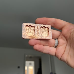 1 inch Wild Dog Squishies Silicone Mould