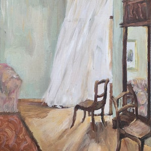 Drawing Room | Oil Painting | Irish Art