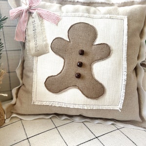 Gingerbread Pillow Etsy