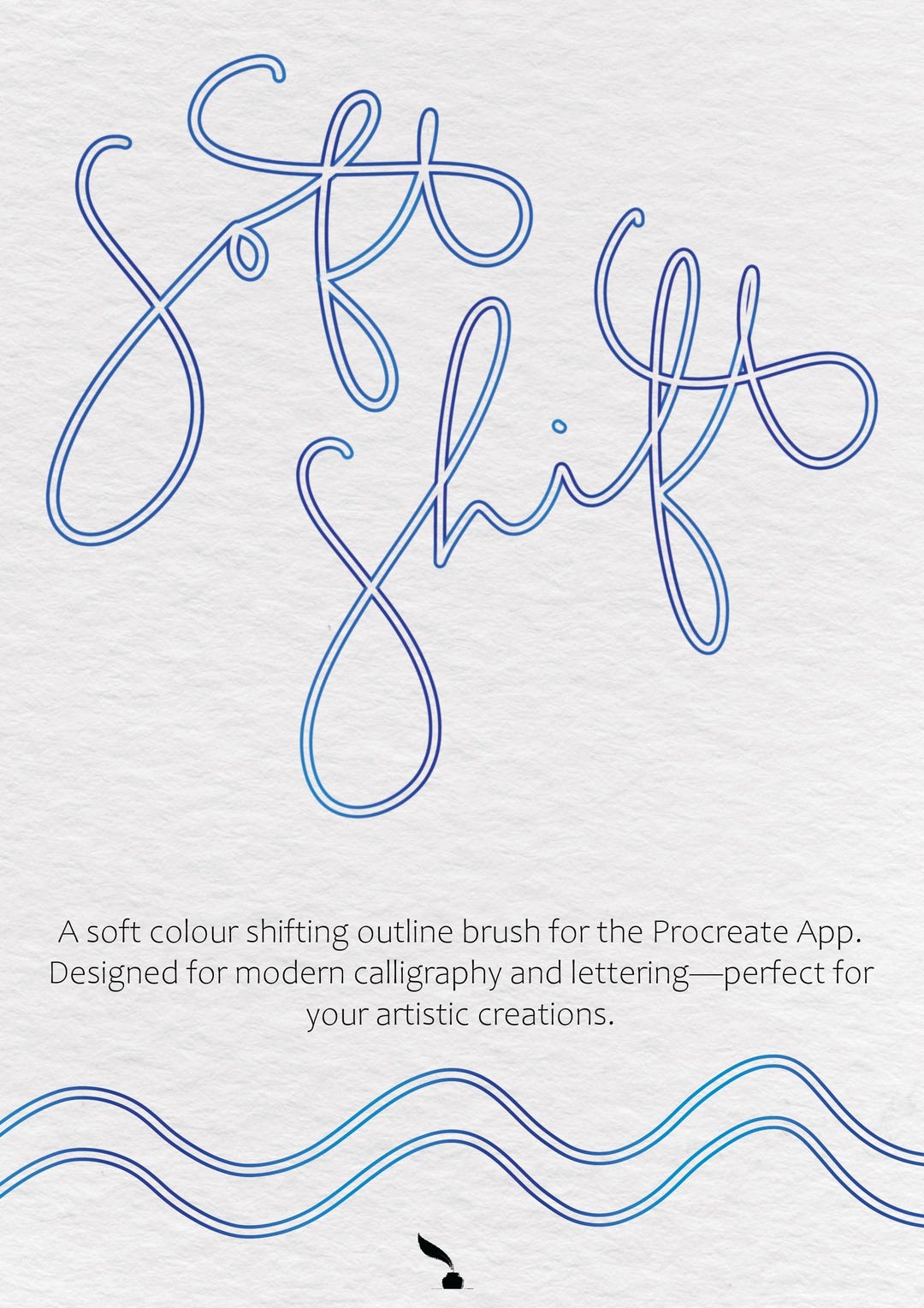 Soft Shift Outline Brush for Procreate – Colour-changing Brush for ...