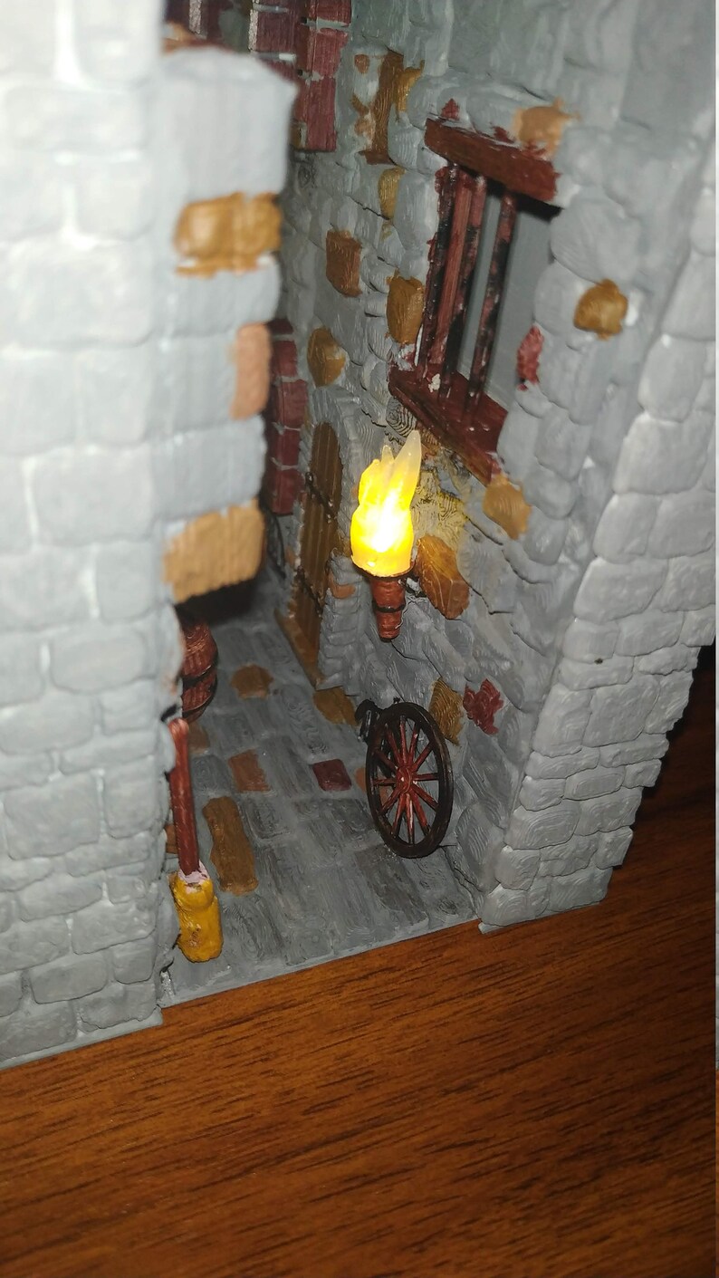 Fantasy Booknook Bookshelf Insert Book Alley Etsy