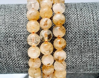 CITRINE Crystal Gemstone Bracelet