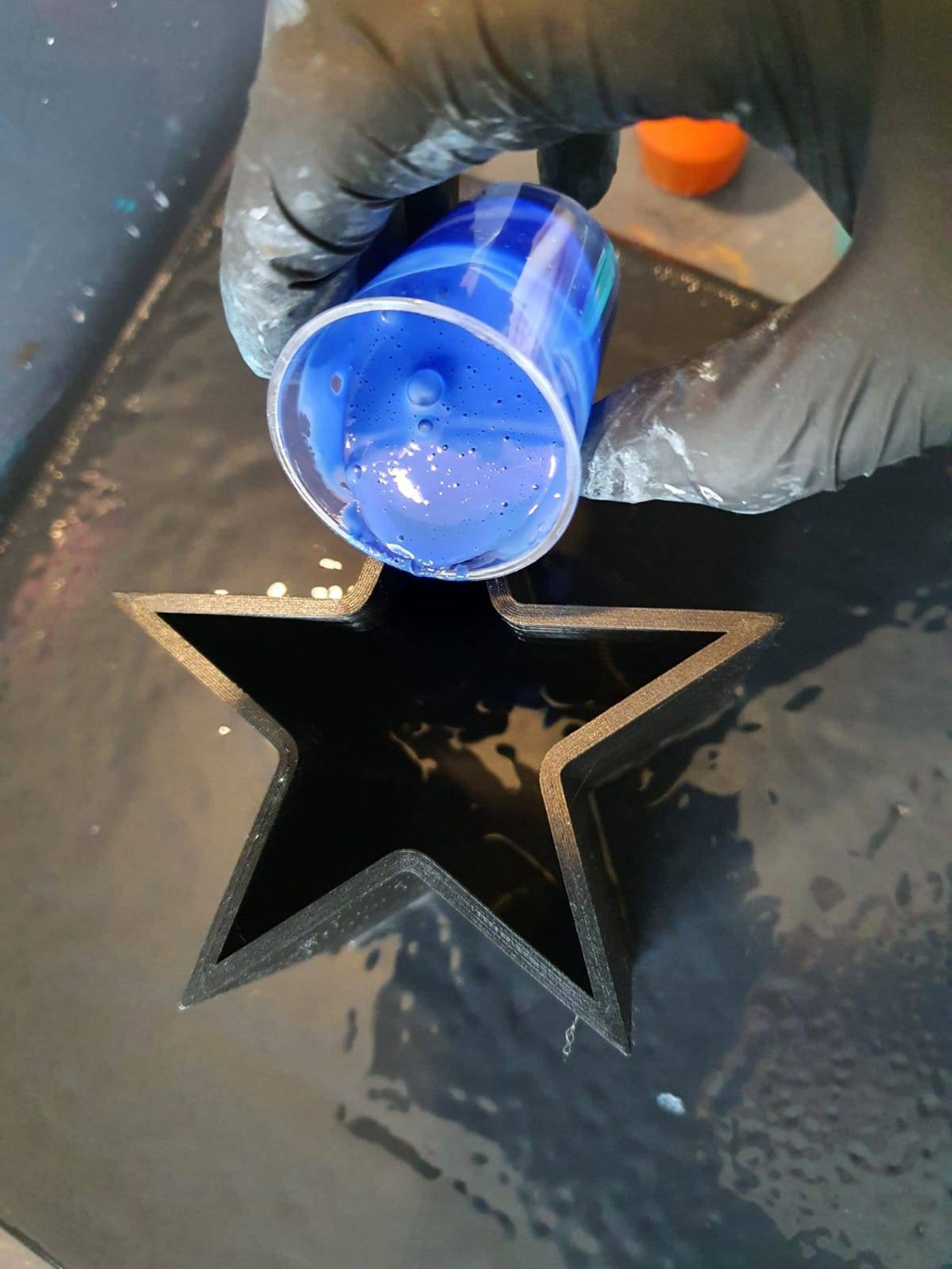 Pouring mold for acrylic paints Etsy