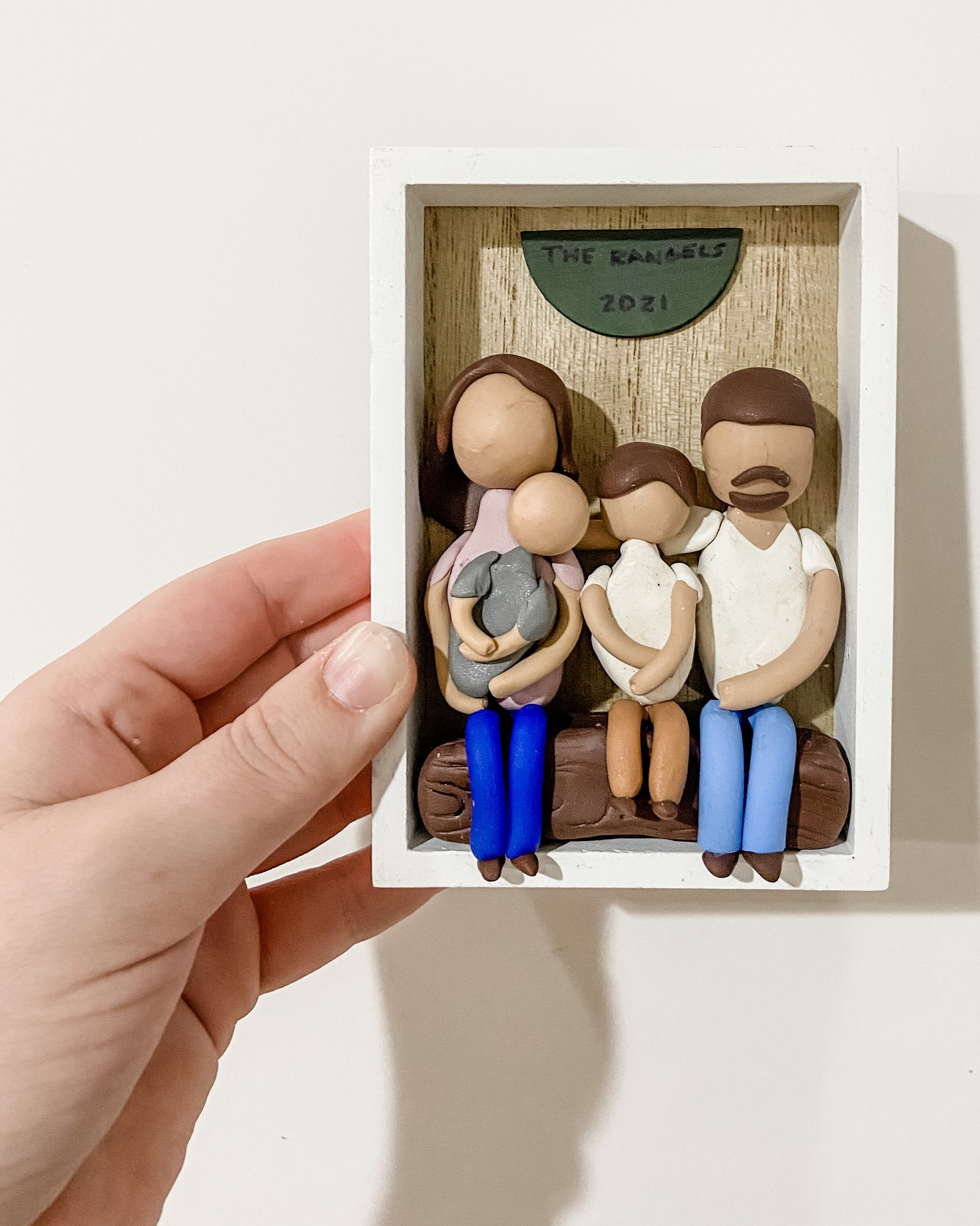 Custom Clay Family Portraits Etsy