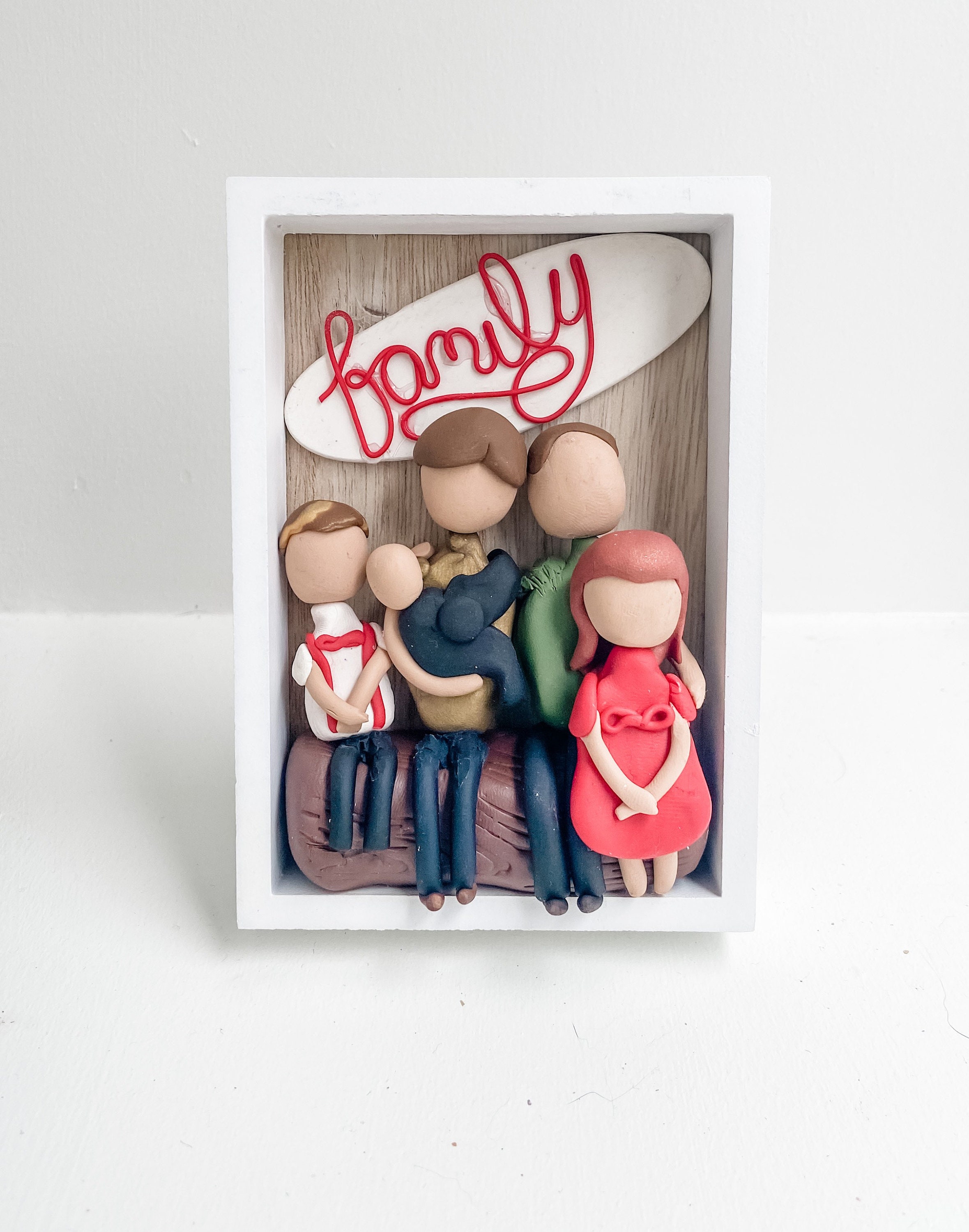 Custom Clay Family Portraits Etsy