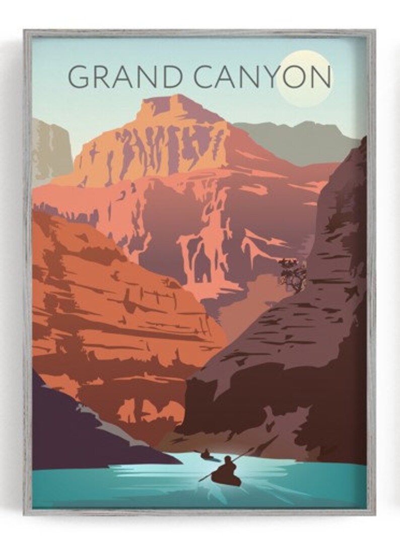 National Park Art Set of 6 Prints National Park Print Etsy UK