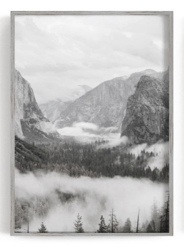 Yosemite Print Yosemite Wall Art Set of 3 Black and White | Etsy
