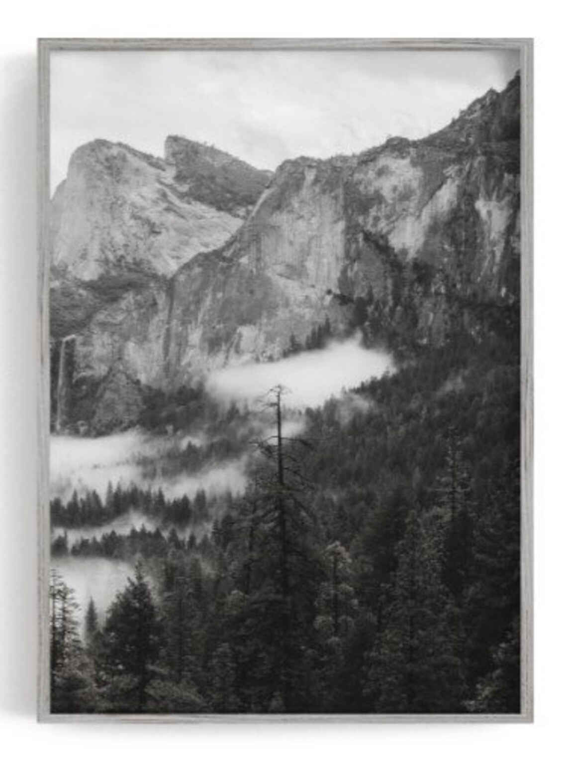 Yosemite Print Yosemite Wall Art Set of 3 Black and White | Etsy