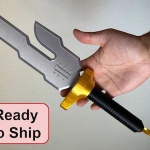 Inverted Spear of Heaven JJK Prop Knife (Silk Gold + Sharp/Chipped Blade)
